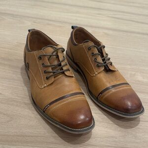 Steve Madden Jamyson Brown men's dress shoe